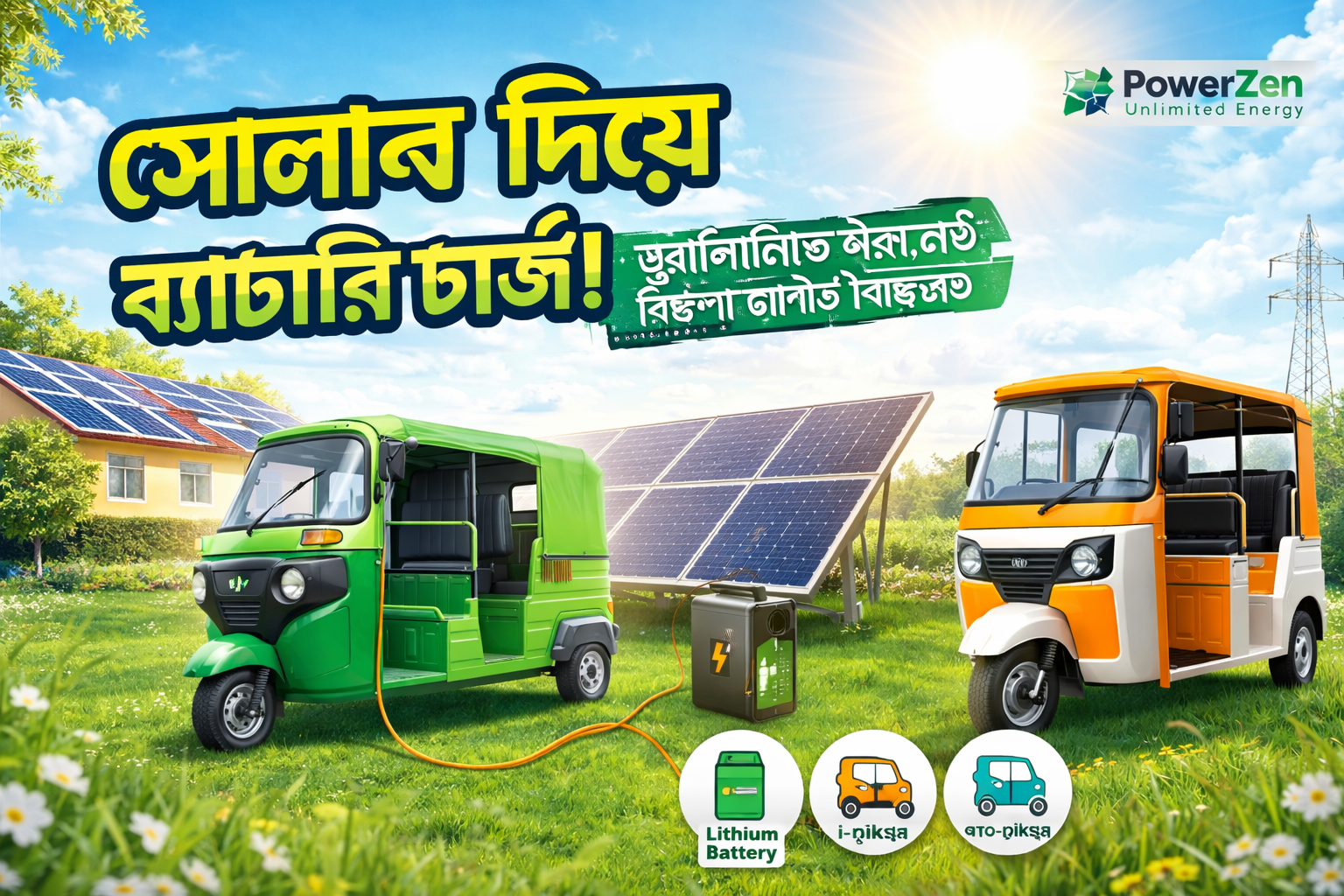 বাংলাদেশে ইলেকট্রিক যান (EV) বিপ্লব: সবুজ শক্তির দিকে দেশ এগিয়ে চলছে